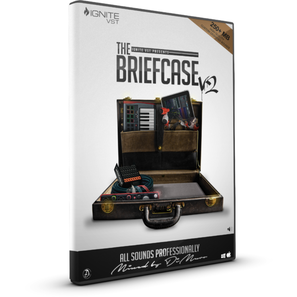 The Briefcase V2 Drum Kit