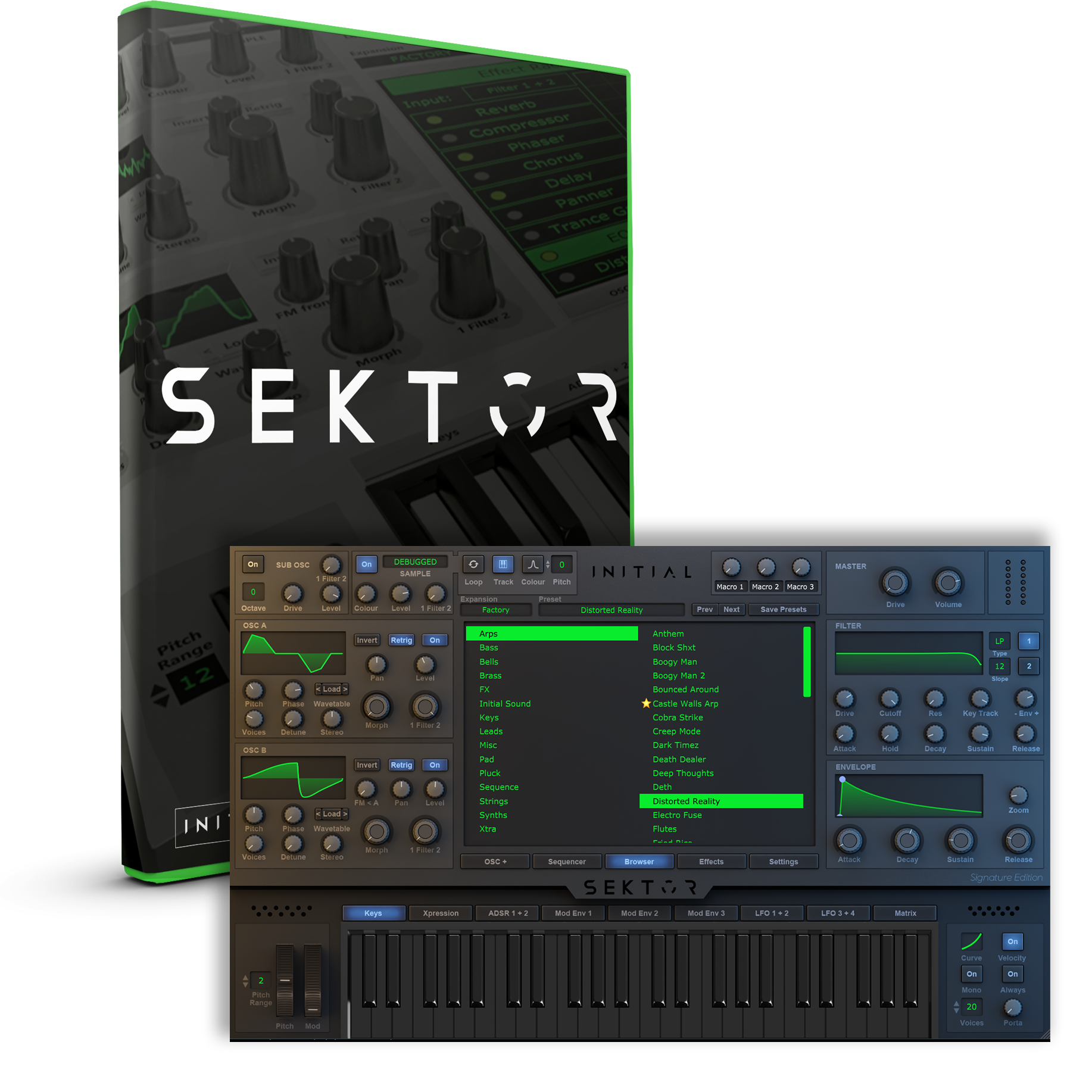 Sektor Hybrid Wavetable Synth Plugin Initial Audio