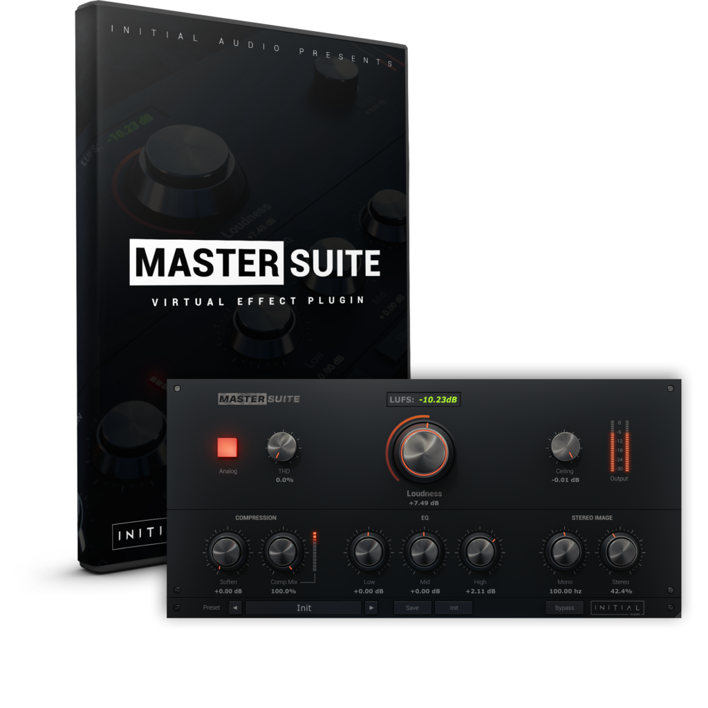 Master Suite Mastering Plugin Initial Audio