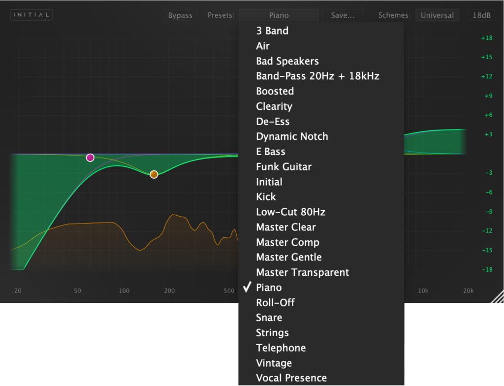 Dynamic Eq - Equalizer Plugin by Initial Audio