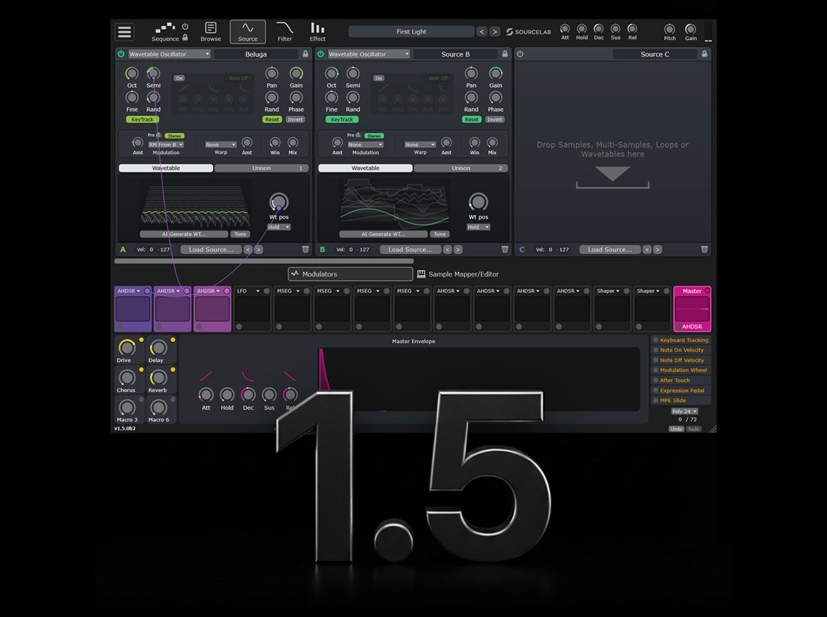 SourceLab 1.5 Update