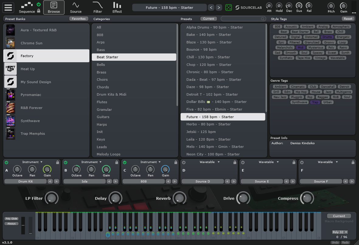 SourceLab VST Plugin Interface