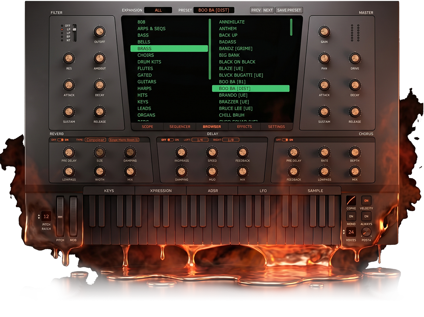 Heat Up 3 Molten GUI